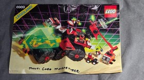 LEGO 6989 Mega Core Magnetizer M-Tron Space Vintage 1990 100% Complete Manual 90