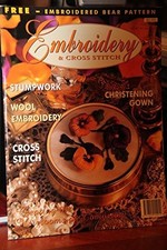 Embroidery Cross Stitch Vol 2 No 1 - Single Issue Magazine - GOOD