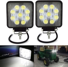 2 27w 2300 Lum High Power Led Work Light Lamps For Suv 4x4 Truck Tractor Boat 2 27w 2300 Lum High Power Led Work Light Lamps For Suv 4x4 Truck Tractor Boat
