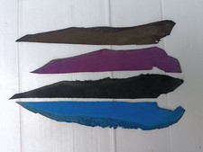new genuine real Stingray Skin Leather Hide pelt scraps 48 grams SK077