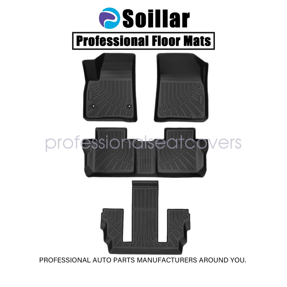 Tapetes forros TPE para GMC Acadia 2017-2023 canastilla 6 asientos todo clima nuevos Foto 2 de 4