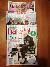 Zeitschriftenset, 3 Stück, Häkeln & Stricke...