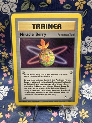 Pokémon Trainer Karte Miracle Berry 094/111 Normal | Neo Genesis | EN