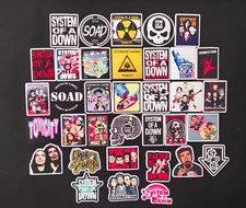 Alternative Metal Vinyl Stickers Nu Metal Rock Music Skull Punk Style Decals