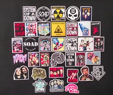 System Of A Down Vinyl Decal Stickers SOAD Metal Rock Band Chop Suey Toxicity