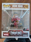 Funko Pop! Iron Man 753 GameStop Exclusive Marvel Street Art Collection Comics