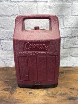 Coleman Model 5154A 5151 5152 Propane Lantern CASE ONLY Burgundy