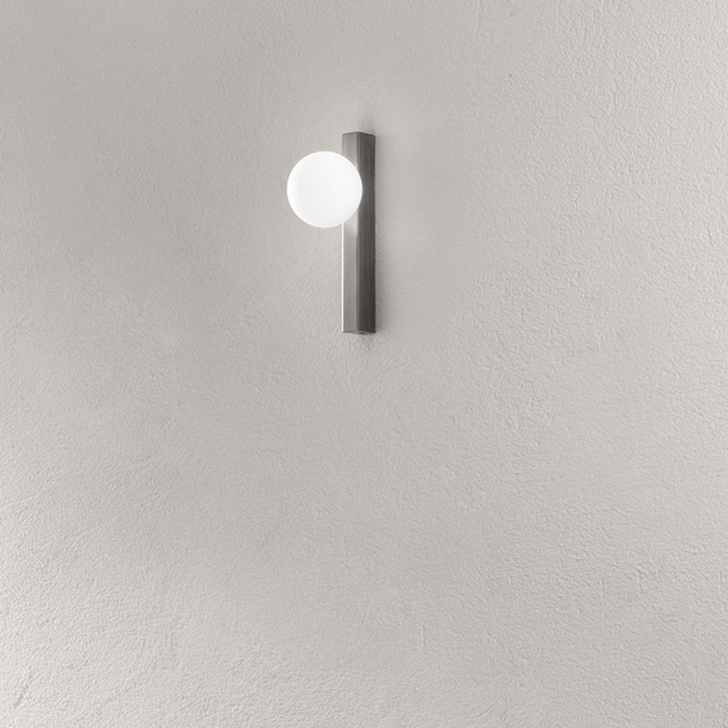 Plafoniera Design Snooky Grigio 1L G9 IP20 | Illuminazione Interni Minimal
