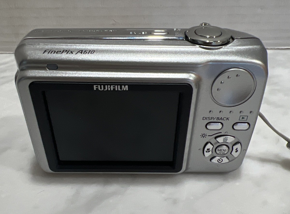 デジタルカメラ FUJIFILM A610#951 A610 Fujifilm Camera Digital FinePix Silver 6.3MP - Finepix 6.3