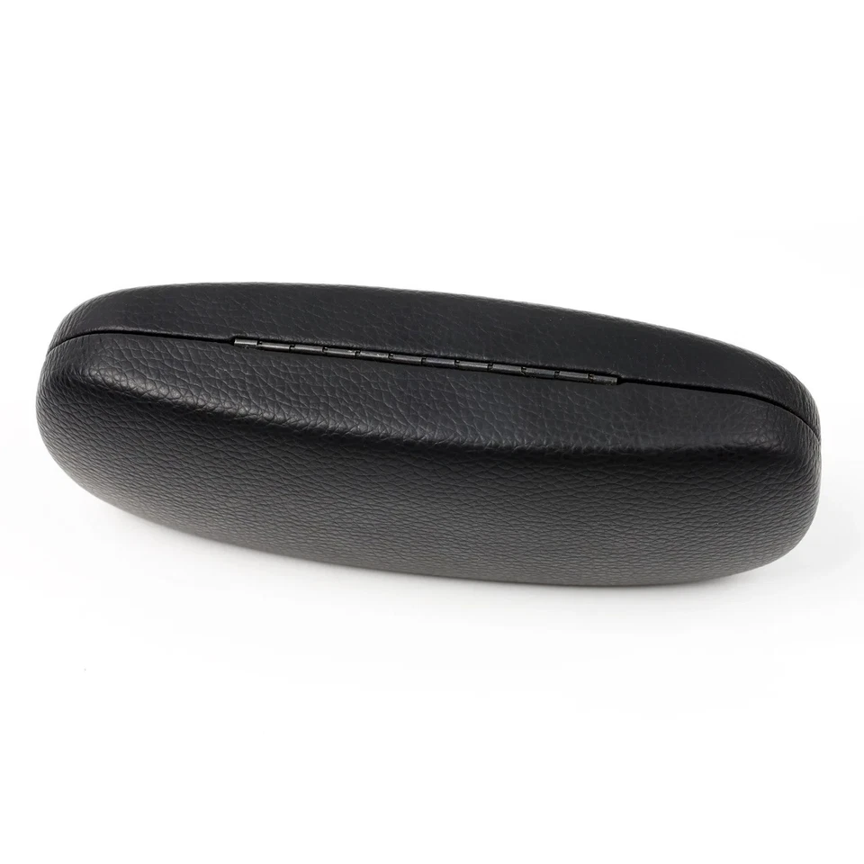 TRIXES Glasses Case Leather Black NEW Glasses Hard Case Spectacle Reading Case - Image 3 of 4