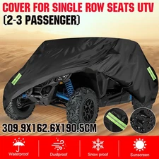 For Can-Am Maverick X3 XDS XMR Turbo Black Vehicle UTV Cover Outdoor Heavy Duty