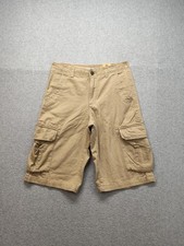 Urban Pipeline Shorts Boys 18 Khaki Cargo Messenger Length Pockets NWT
