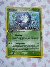 Pokémon card Weezing 51/107 Deoxys Stamped Holo Poor See Pics on eBay