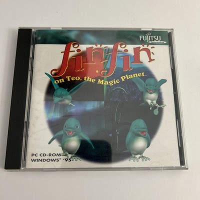 Fin Fin On Teo the magic planet- PC CD-Rom Window 1995- Fujitsu