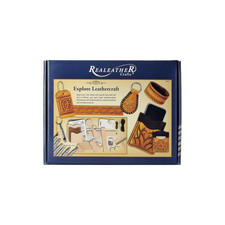 Realeather Leathercraft, Explore Kit, Brown,Other Leather Tools