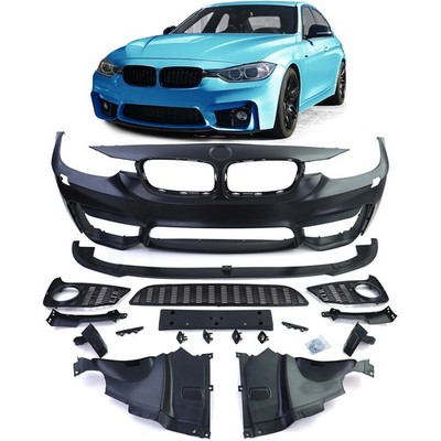 Sport Front Stoßstange + Spoilerlippe mit ABE für BMW 3er F30 F31 2011-2019