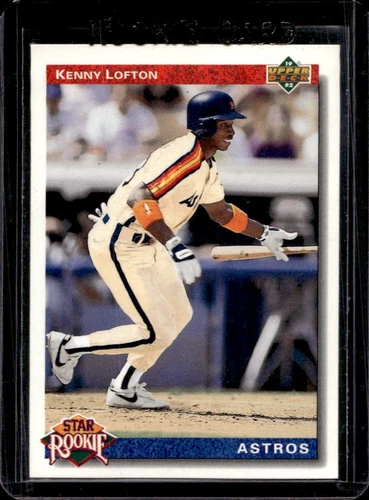 1992 Upper Deck Kenny Lofton Star Rookie RC Rookie #25 Astros