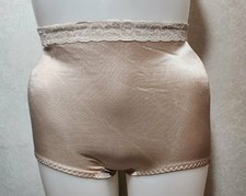 38" size 4XL Crown-ette womans silky control brief nude 2 pack 26922