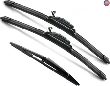 3Pcs Dodge Durango Windshield Wiper Blades 2004 2005 2006 2007 2008 2009,