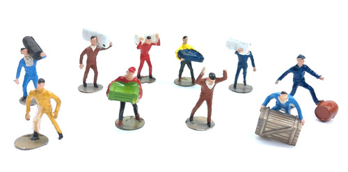 Preiser? H0/N 10x figuras - sin embalaje original # 14959 | Condition: Gebraucht