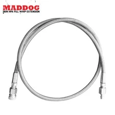 Maddog Paintball Tank Fill Whip Hose Extension Stainess Steel CO2 HPA