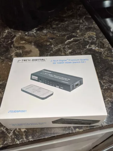 J-TECH DIGITAL 3D 1080P HDMI Switch  5 x 1