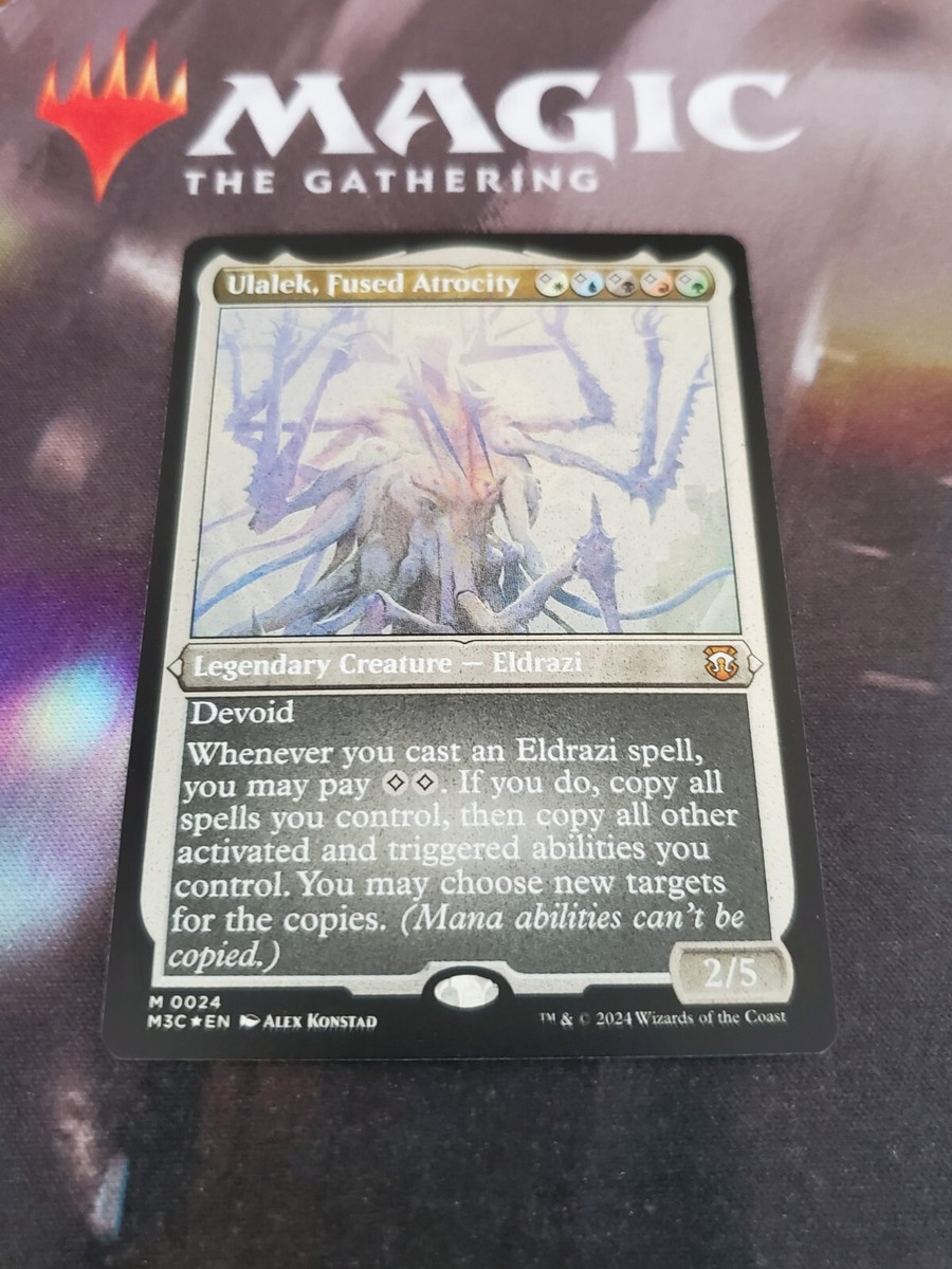 mtg ulalek fused atrocity commander deck Ulalek, Fused Atrocity MTG EDH Commander Deck, Eldrazi Tribal!