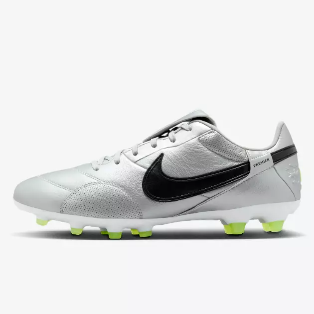 NEW Men s Size 9.5 Nike Premier 3 Cleats Soccer Shoes Metallic