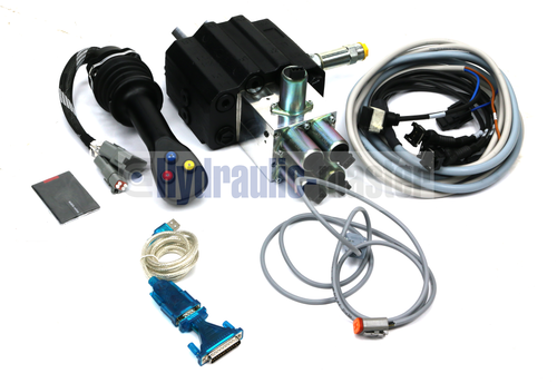 Electro hydraulic Proportional Valve Front Loader LS CLOSE JCB KUBOTA 12/24 V - Picture 9 of 12
