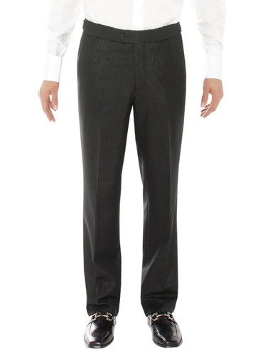 Salvatore Exte Herren Ein Knopf Schalkragen Revers Smoking Anzug Set Smoking Sakko mit - Bild 6 von 6