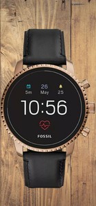 fossil explorist rose gold