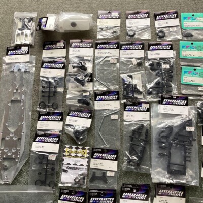 Mugen Seiki Mtx/Mrx-5 Parts Approximately 90 Pieces Sold In Bulk