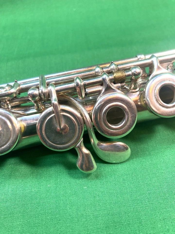 Wm S Haynes - Flauta hecha a mano convertible abierta G# a cerrada G# - revisada - ¡RARA! Foto 4 de 4