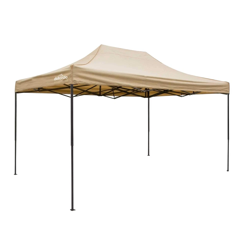 Premium Pop-Up Gazebo 3x4.5m Water Resistant - Beige
