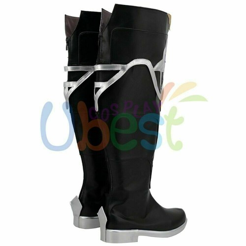 Genshin Impact Albedo Shoes Cosplay Men Boots - Picture 5 of 6