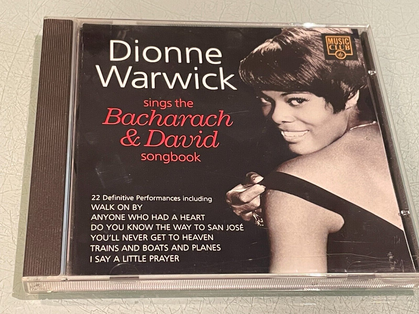 Dionne Warwick Sings The Bacharach & David Songbook - CD Album  22 Greatest Hits