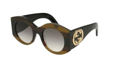 Gucci Black and Brown Oversized Sunglasses Gucci GG1241S Oversized Black Sunglasses – Designer Daydream main image 3