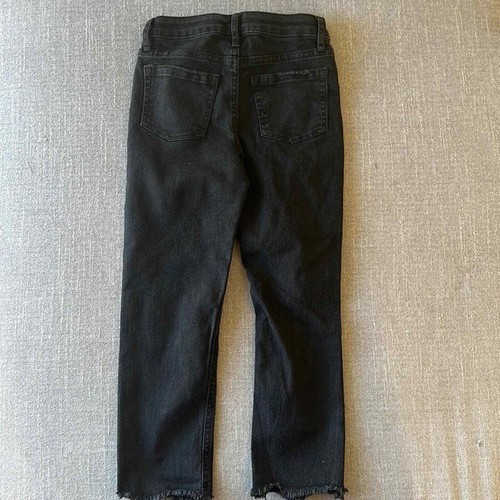 Art Class Black Distressed Girlfriend Jeans Size 6 - Picture 6 of 9
