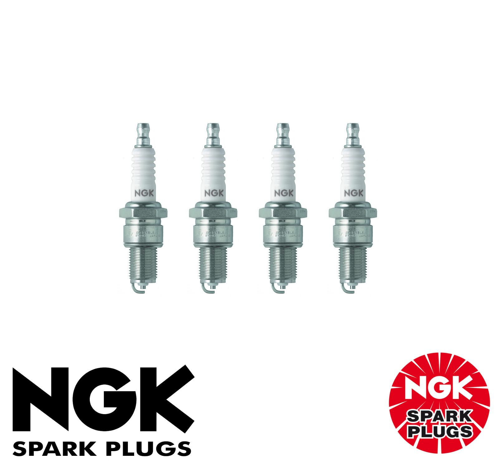 4 x NGK SPARK PLUGS - for Chrysler Scorpion GH 2.6L