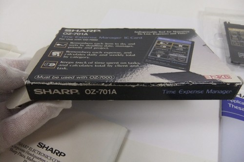 Tarjeta IC de administrador de gastos de tiempo SHARP + - Imagen 12 de 23