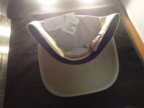 SOMBRERO MUJER & HASTINGS HOMBRE VERDE-CAQUI SARGA CEPILLADA GORRA-GORRA DE BÉISBOL - Imagen 2 de 3