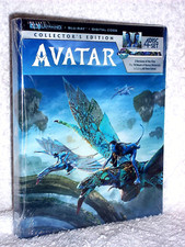 Avatar COLLECTORS EDITION 4K/Blu-ray, 2023, 4-Disc DIGIBOOK NEW James Cameron