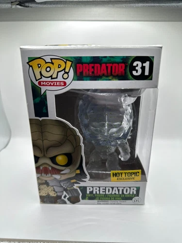 Funko Pop Movies Predator 31 Hot Topic Exclusive W/ Pop Protector