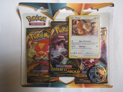 2020 Pokemon (1) 3 Pack Set Battle Styles&Darkness Ablaze Promo *Factory Sealed* - Bild 3 von 4