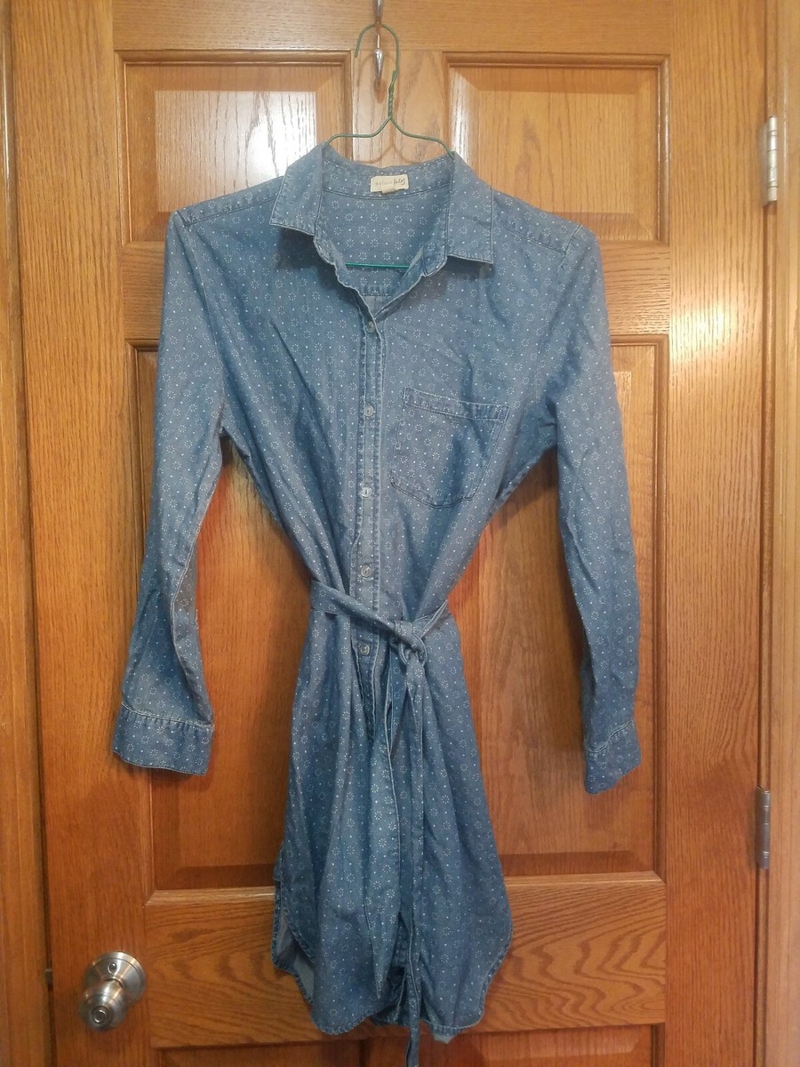 maison jules denim dress Denim Dress, Maison Jules, Sz L