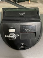Sega Genesis Power Base Converter 1620 Play Master System Games Tested Working