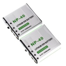 2PACK Battery For Casio Exilim Zoom EX-Z300 EX-Z450 EX-Z500 EX-Z600 EX-Z1000