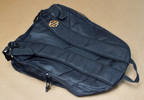 Harley Davidson Zaino Originale Bagagli Nero Arancione - Picture 4 of 4