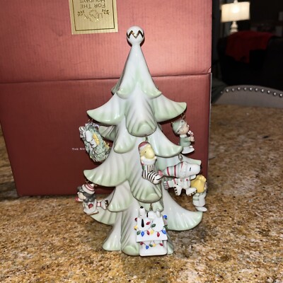 lenox スヌーピー snoopy クリスマスツリー　陶器　置物 s-l400.jpg