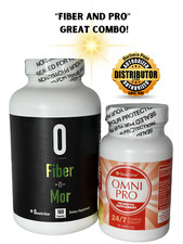 Omnitrition FIBER-N-MOR and OMNI PRO Combo-FAST- FREE SHIP 